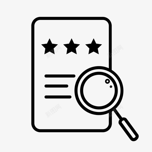 审查评估业务svg_新图网 https://ixintu.com 业务 电子商务 审查 评估 评级