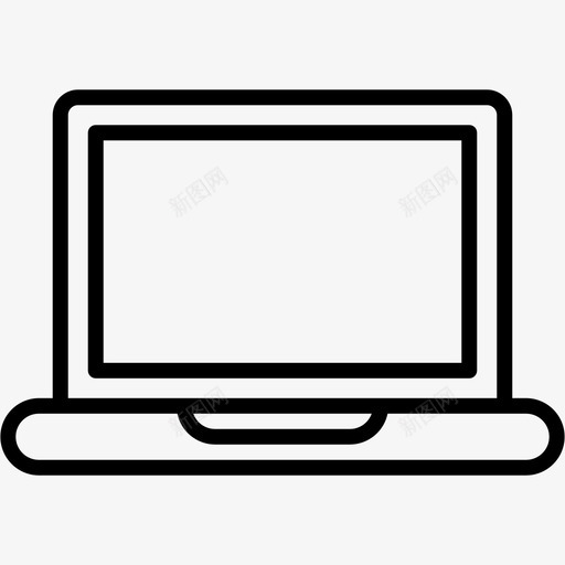 笔记本电脑165设计线性svg_新图网 https://ixintu.com 笔记本 电脑 设计 线性