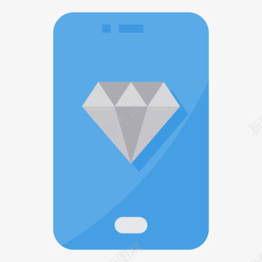 钻石智能手机技术6平板图标