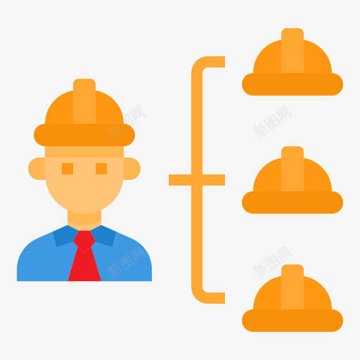 团队工程111扁平svg_新图网 https://ixintu.com 团队 工程 扁平