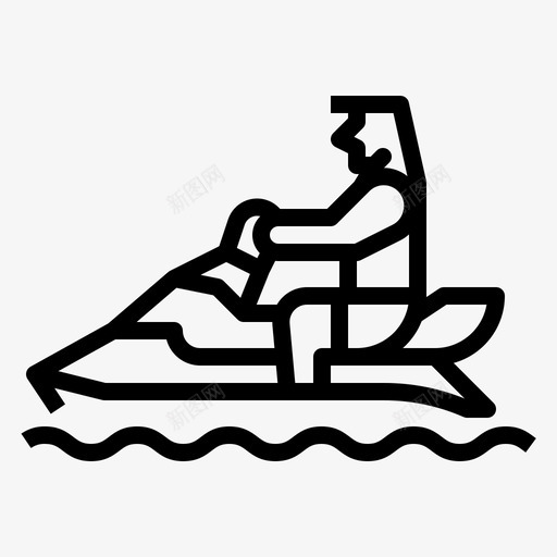 摩托艇冒险和极限概述svg_新图网 https://ixintu.com 摩托艇 冒险 极限 概述