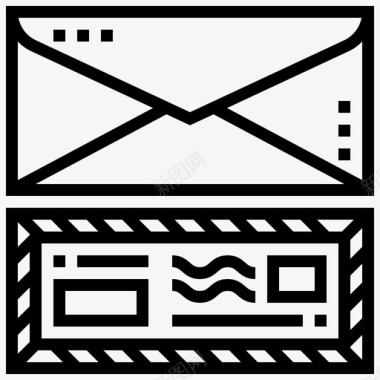 信封邮政服务13直邮图标