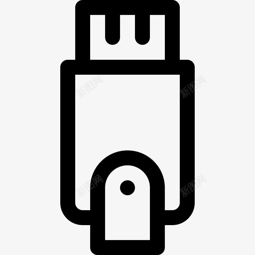 Pendrive技术113线性svg_新图网 https://ixintu.com Pendrive 技术 线性