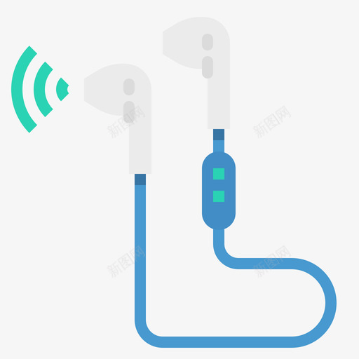 耳机旅行清单1扁平svg_新图网 https://ixintu.com 耳机 旅行 清单 扁平