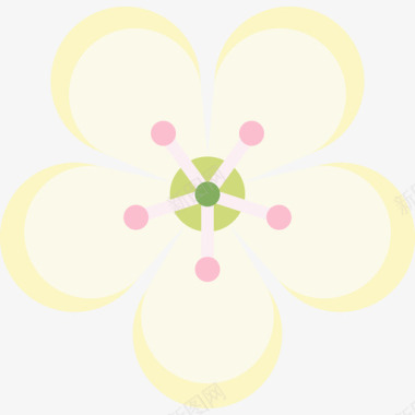 芙蓉热带花4扁平图标