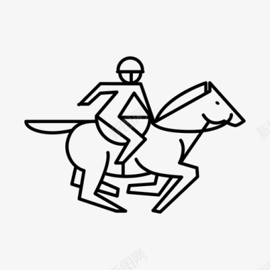 03 running horse wit图标