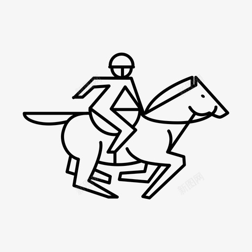 03 running horse witsvg_新图网 https://ixintu.com 03 running horse wit