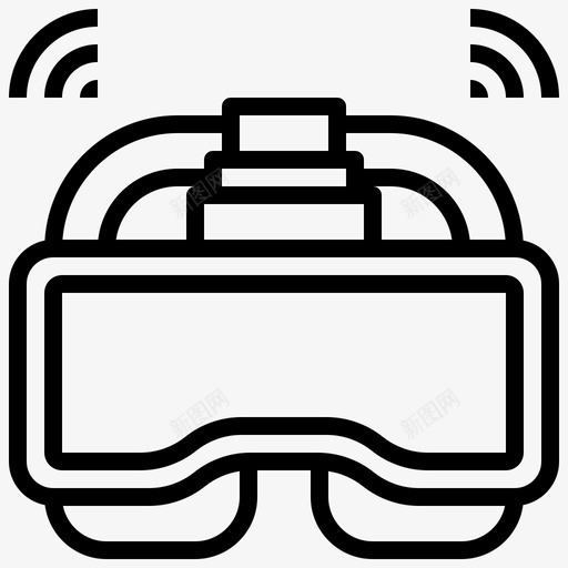 Vr眼镜gadget43线性svg_新图网 https://ixintu.com Vr 眼镜 gadget 线性