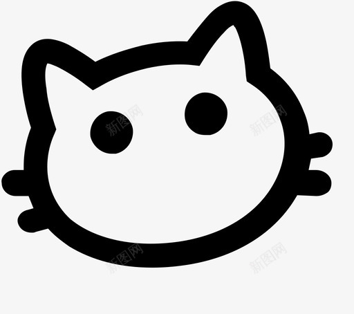 猫卡2svg_新图网 https://ixintu.com 猫卡2