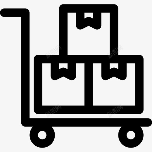 送货礼品营销svg_新图网 https://ixintu.com 送货 礼品 营销 包装 产品 购买 网页设计 加粗 图标