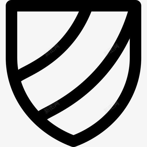 Shield金融52线性svg_新图网 https://ixintu.com Shield 金融 线性