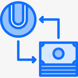 交换网球11蓝色图标