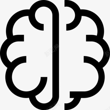 大脑身体教育图标