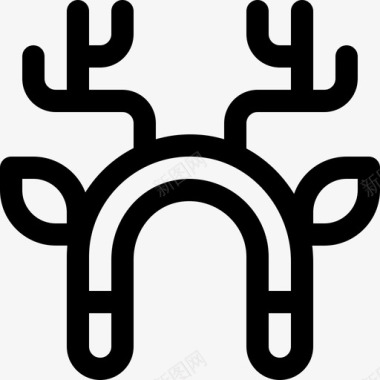 18-reindeer antlers图标