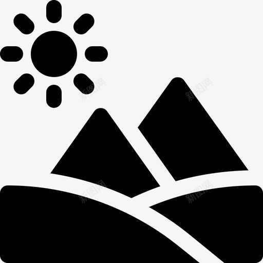 金字塔instagram重点报道旅行填充svg_新图网 https://ixintu.com 金字塔 instagram 重点 报道 旅行 填充