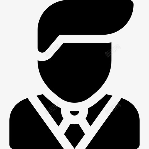 员工职务晋升24已填充svg_新图网 https://ixintu.com 员工 职务 晋升 填充