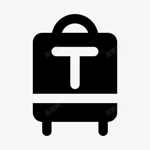 行李箱子行李模型标志svg_新图网 https://ixintu.com 行李 箱子 模型 标志