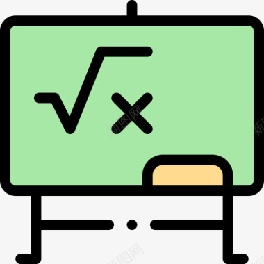 黑板学院39线颜色图标