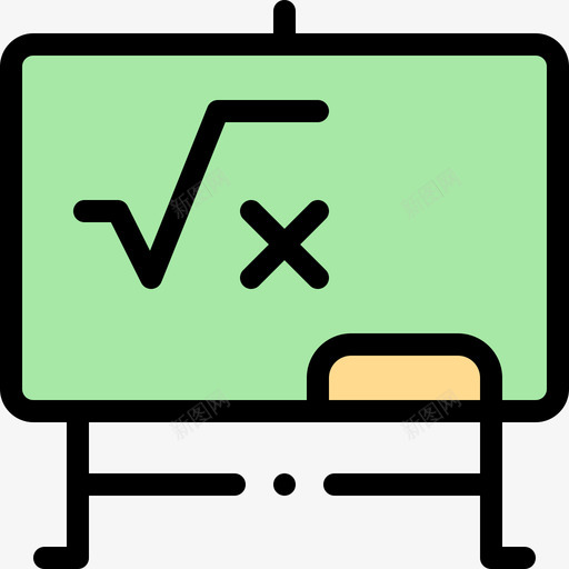 黑板学院39线颜色svg_新图网 https://ixintu.com 黑板 学院 颜色