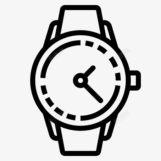 手表旅行清单4线性svg_新图网 https://ixintu.com 手表 旅行 清单 线性