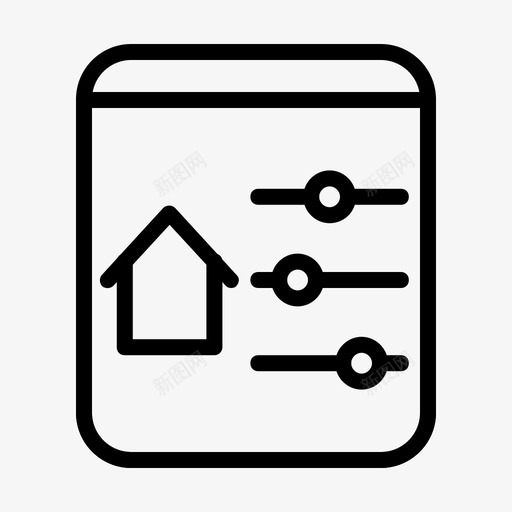 规格细节过滤器svg_新图网 https://ixintu.com 规格 细节 过滤器 房子 尺寸 房地产 轮廓