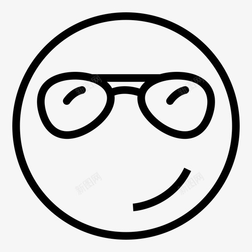 自信的表情表情快乐的表情svg_新图网 https://ixintu.com 表情 自信 快乐 乐的 笑脸 一套 化身 符号 向量 图标
