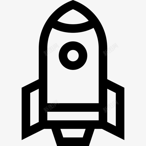 火箭运输202直线型svg_新图网 https://ixintu.com 火箭 运输 直线 线型