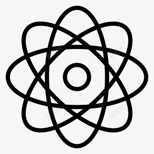 原子能量科学svg_新图网 https://ixintu.com 原子 能量 科学