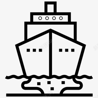 船溢油溢油船用燃料图标