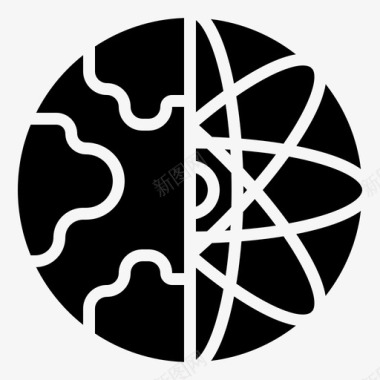 地球科学7填充图标