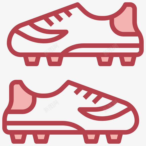 足球鞋88码红色svg_新图网 https://ixintu.com 足球鞋 88码 红色