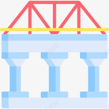 4号高速公路平坦桥图标