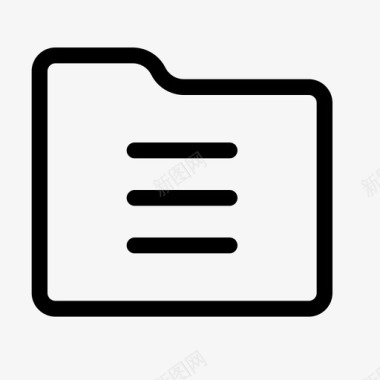 文件夹菜单目录组图标