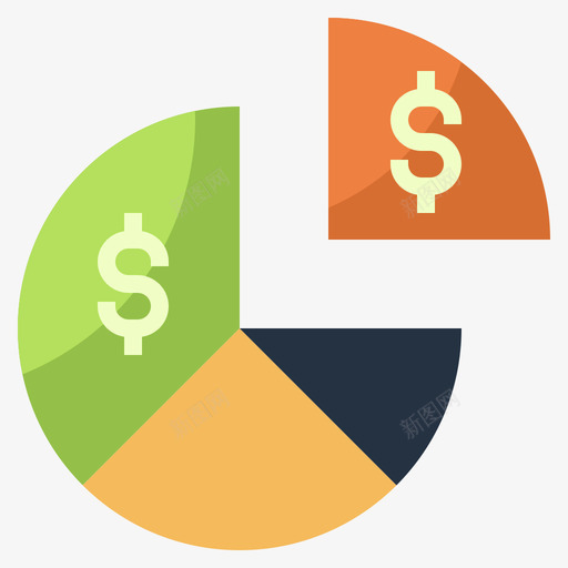 饼图税29持平svg_新图网 https://ixintu.com 饼图 持平