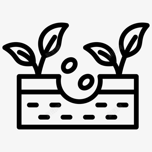 播种园艺植物svg_新图网 https://ixintu.com 播种 园艺 植物 智能 农场 生产线