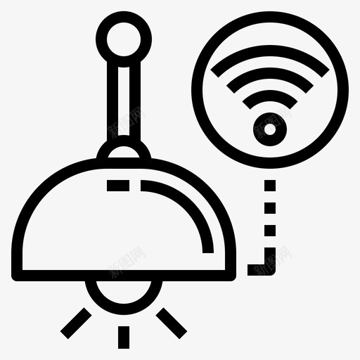 轻型智能家居79线性svg_新图网 https://ixintu.com 轻型 智能家居 线性