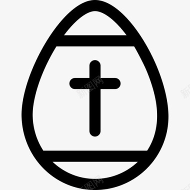 复活节彩蛋复活节24日直系图标