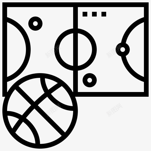 战略教练计划svg_新图网 https://ixintu.com 战略 教练 计划 球员 战术 篮球队 中线