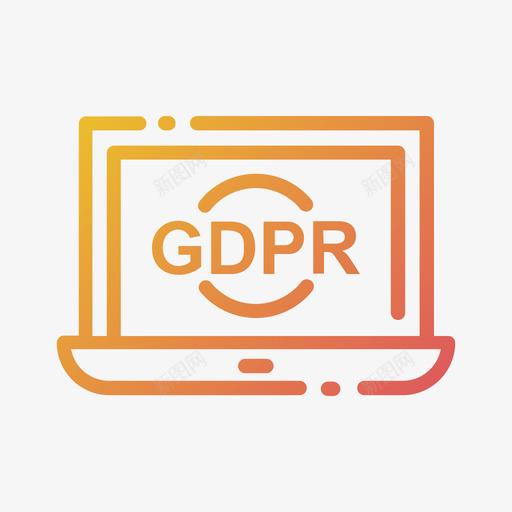 GDPR保护和安全21梯度svg_新图网 https://ixintu.com GDPR 保护 安全 梯度