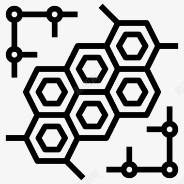 分子生物化学30线性图标