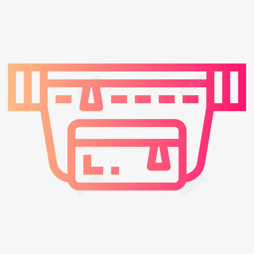 FannyPack20号包渐变色svg_新图网 https://ixintu.com Fanny Pack 20号包 渐变 变色