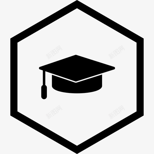 毕业帽学位文凭svg_新图网 https://ixintu.com 毕业 学位 文凭 学历