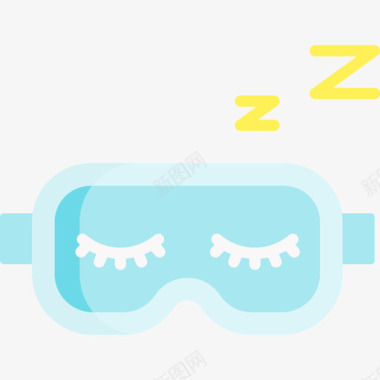 睡眠面罩休闲活动在家8个平板图标