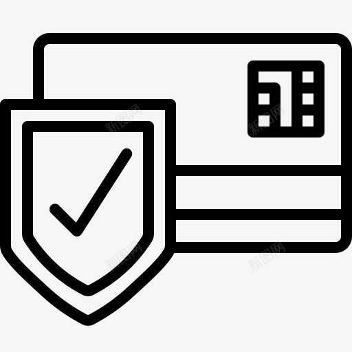 安全支付信用卡电子商务svg_新图网 https://ixintu.com 安全 支付 电子商务 信用卡