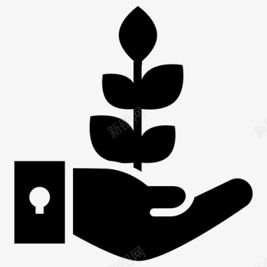 植物养殖理念养殖理念植物保护图标