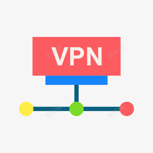 Vpn保护和安全19扁平svg_新图网 https://ixintu.com Vpn 保护 安全 扁平