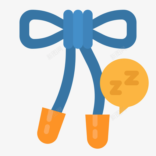 耳塞睡眠54扁平svg_新图网 https://ixintu.com 耳塞 睡眠 扁平