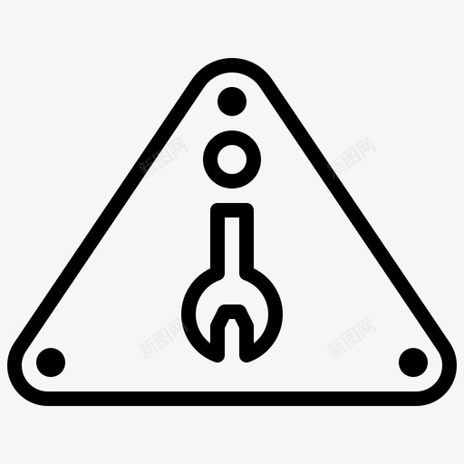 危险制造40线性svg_新图网 https://ixintu.com 危险 制造 线性
