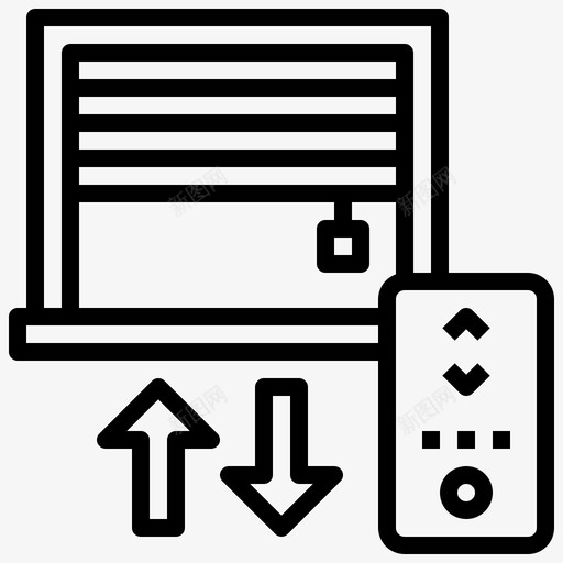 76个线性百叶窗智能家居svg_新图网 https://ixintu.com 76个 线性 百叶窗 智能家居