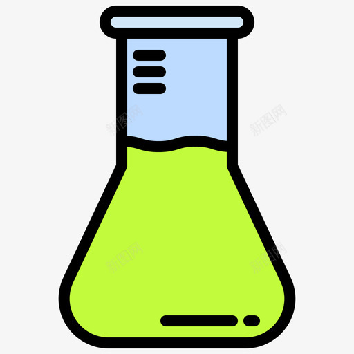 试管科学152线性颜色svg_新图网 https://ixintu.com 试管 科学 线性 颜色